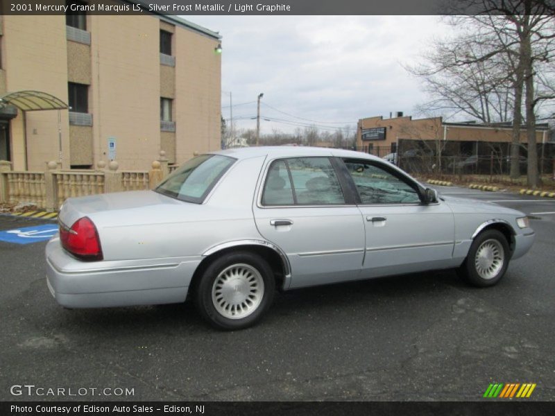 Silver Frost Metallic / Light Graphite 2001 Mercury Grand Marquis LS