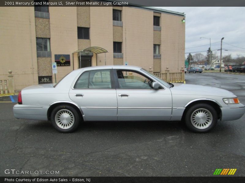 Silver Frost Metallic / Light Graphite 2001 Mercury Grand Marquis LS