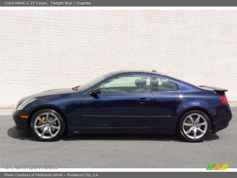 Twilight Blue / Graphite 2004 Infiniti G 35 Coupe