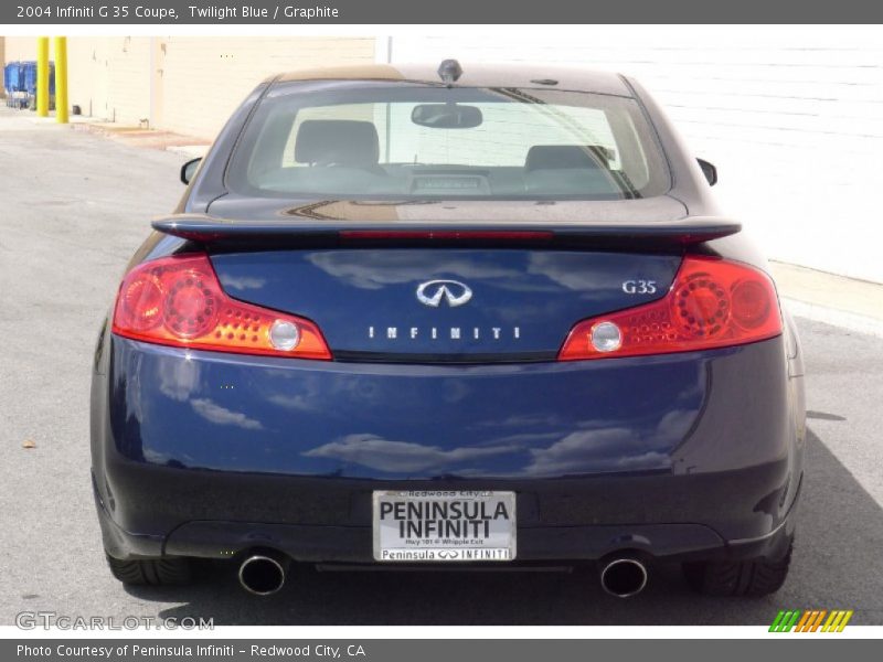 Twilight Blue / Graphite 2004 Infiniti G 35 Coupe
