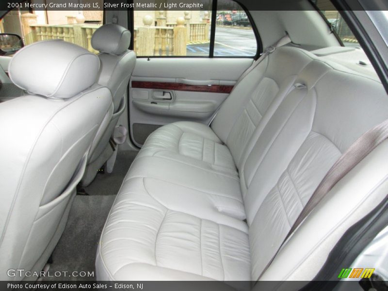 Silver Frost Metallic / Light Graphite 2001 Mercury Grand Marquis LS