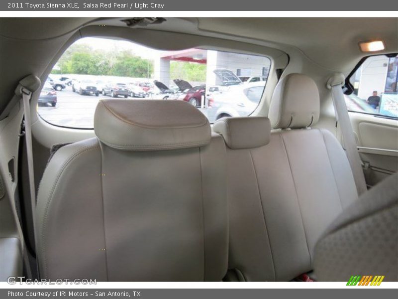 Salsa Red Pearl / Light Gray 2011 Toyota Sienna XLE