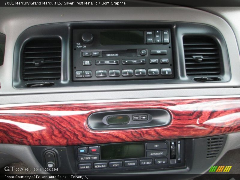 Silver Frost Metallic / Light Graphite 2001 Mercury Grand Marquis LS