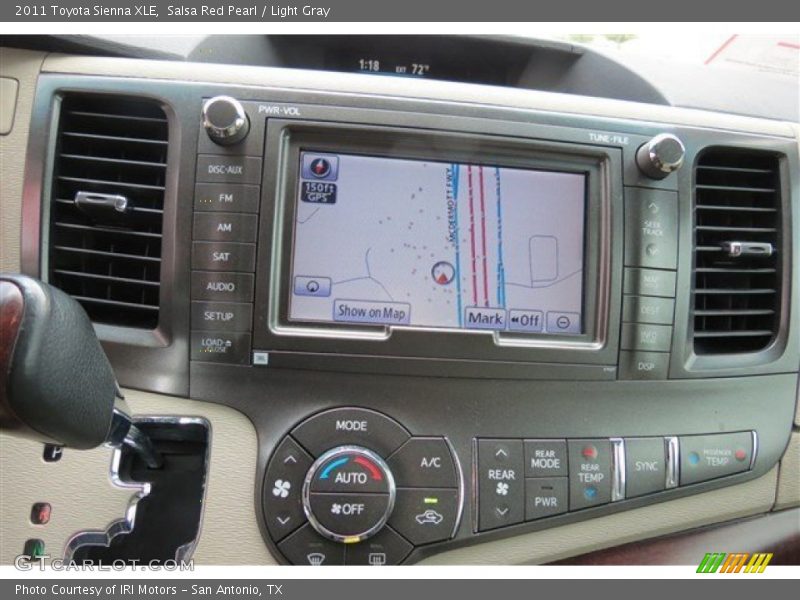 Salsa Red Pearl / Light Gray 2011 Toyota Sienna XLE