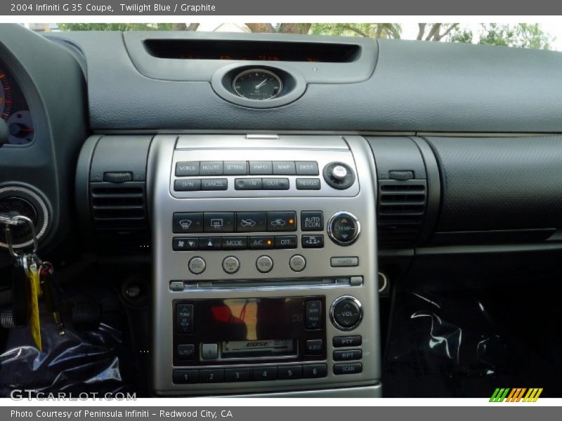 Twilight Blue / Graphite 2004 Infiniti G 35 Coupe