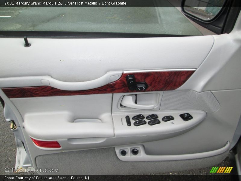 Silver Frost Metallic / Light Graphite 2001 Mercury Grand Marquis LS
