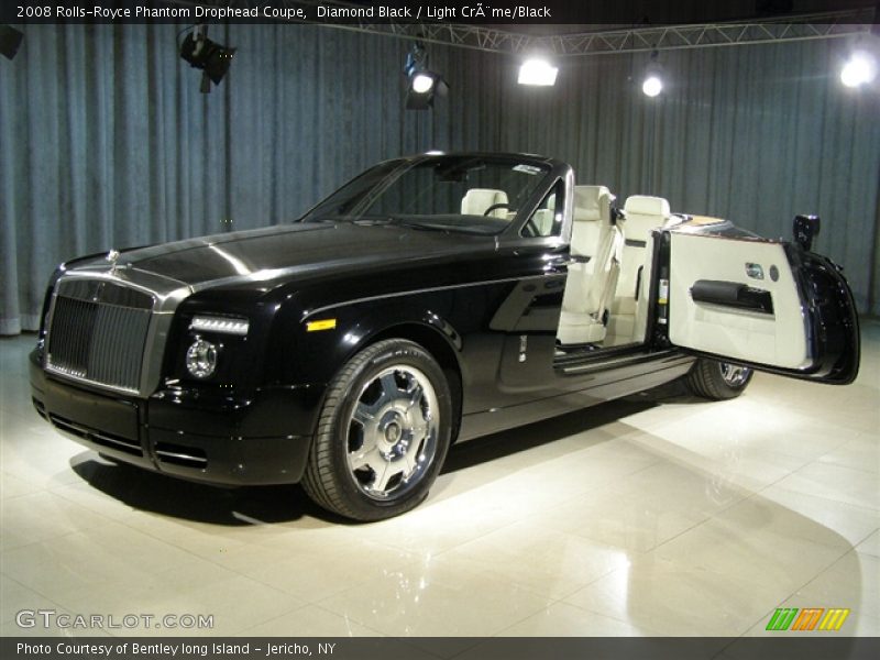 2008 Rolls-Royce Phantom Drophead Coupe, Diamond Black with Light Creme and Black Leather  - 2008 Rolls-Royce Phantom Drophead Coupe 