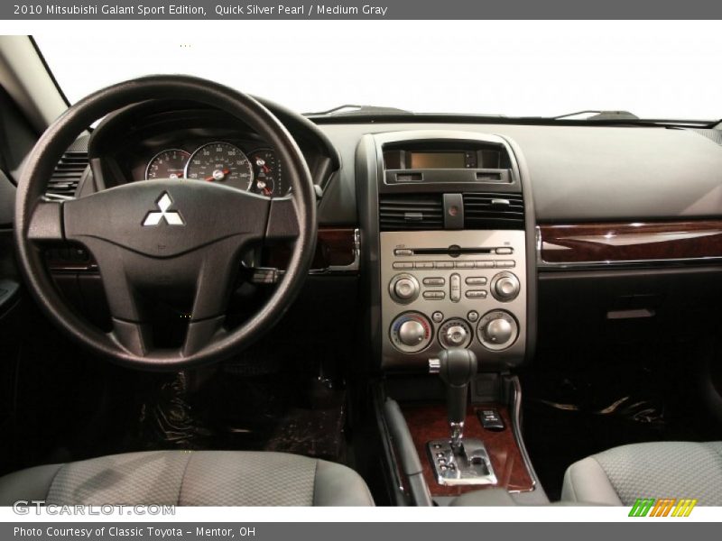 Quick Silver Pearl / Medium Gray 2010 Mitsubishi Galant Sport Edition