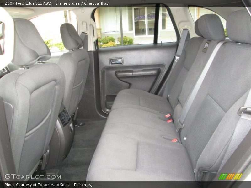 Creme Brulee / Charcoal Black 2007 Ford Edge SEL AWD