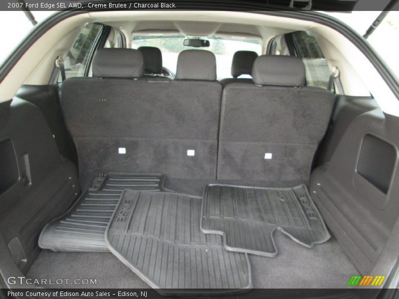 Creme Brulee / Charcoal Black 2007 Ford Edge SEL AWD