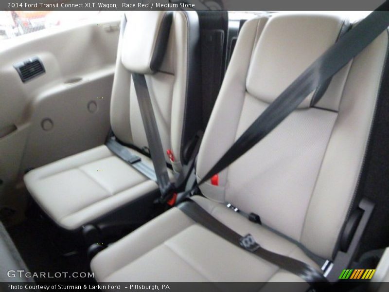 Rear Seat of 2014 Transit Connect XLT Wagon