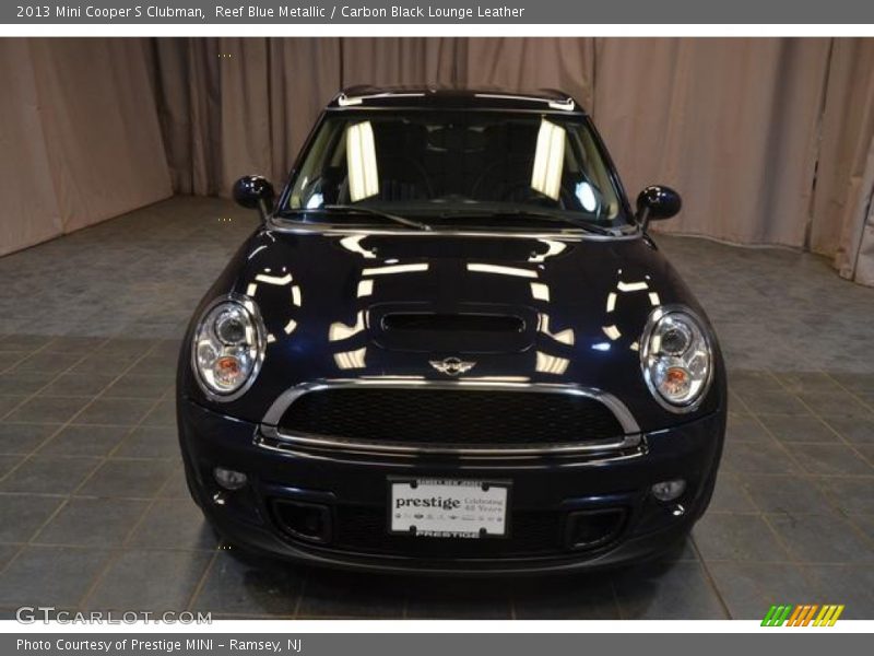 Reef Blue Metallic / Carbon Black Lounge Leather 2013 Mini Cooper S Clubman