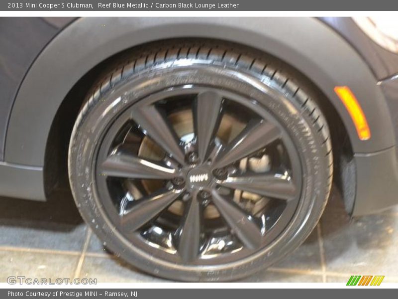 Reef Blue Metallic / Carbon Black Lounge Leather 2013 Mini Cooper S Clubman