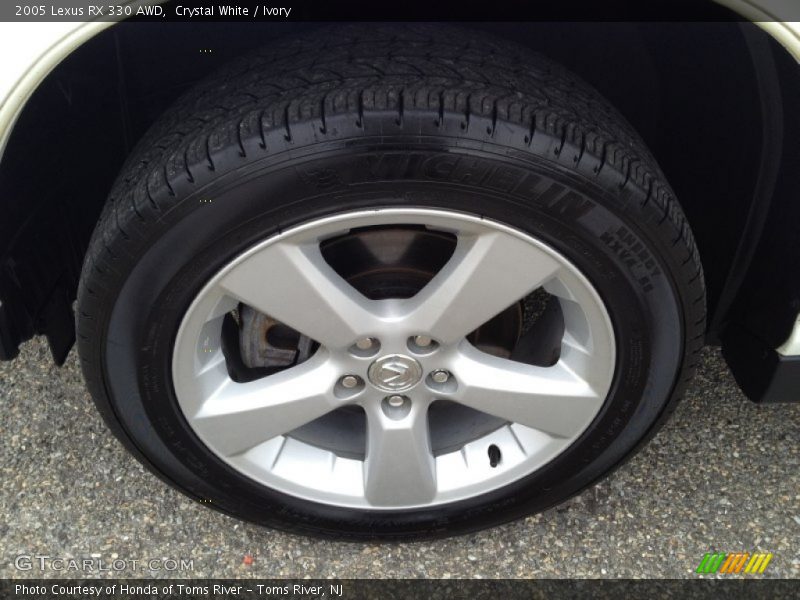Crystal White / Ivory 2005 Lexus RX 330 AWD