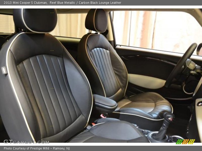 Reef Blue Metallic / Carbon Black Lounge Leather 2013 Mini Cooper S Clubman