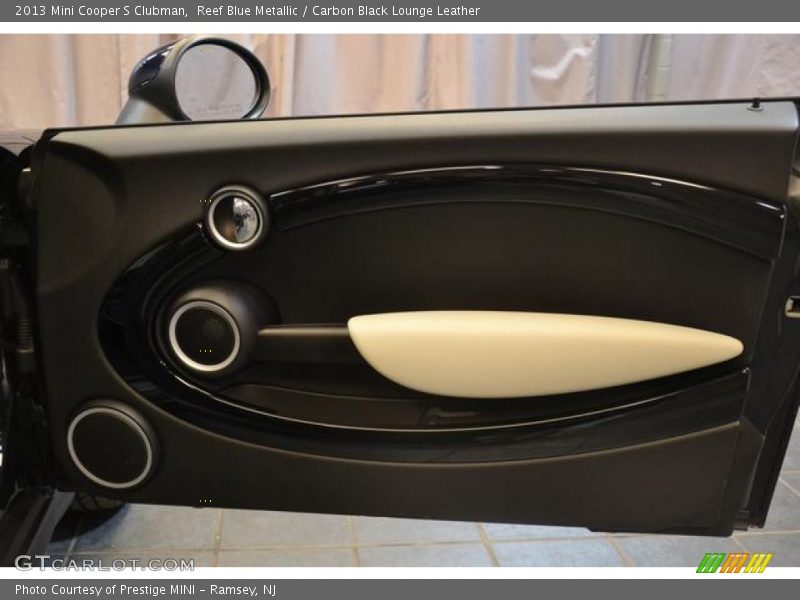 Reef Blue Metallic / Carbon Black Lounge Leather 2013 Mini Cooper S Clubman