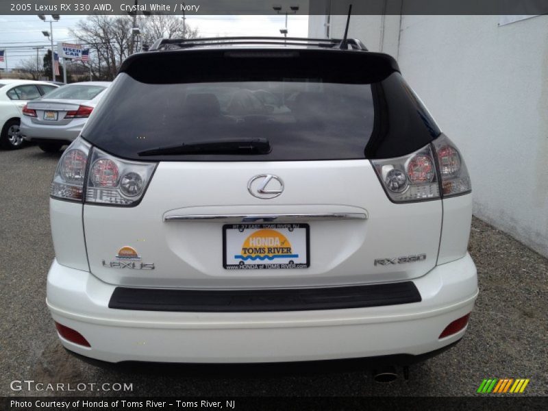 Crystal White / Ivory 2005 Lexus RX 330 AWD