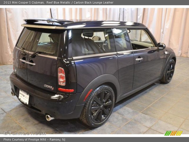 Reef Blue Metallic / Carbon Black Lounge Leather 2013 Mini Cooper S Clubman