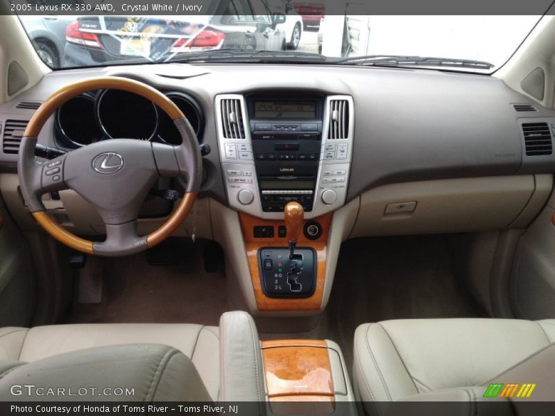 Crystal White / Ivory 2005 Lexus RX 330 AWD