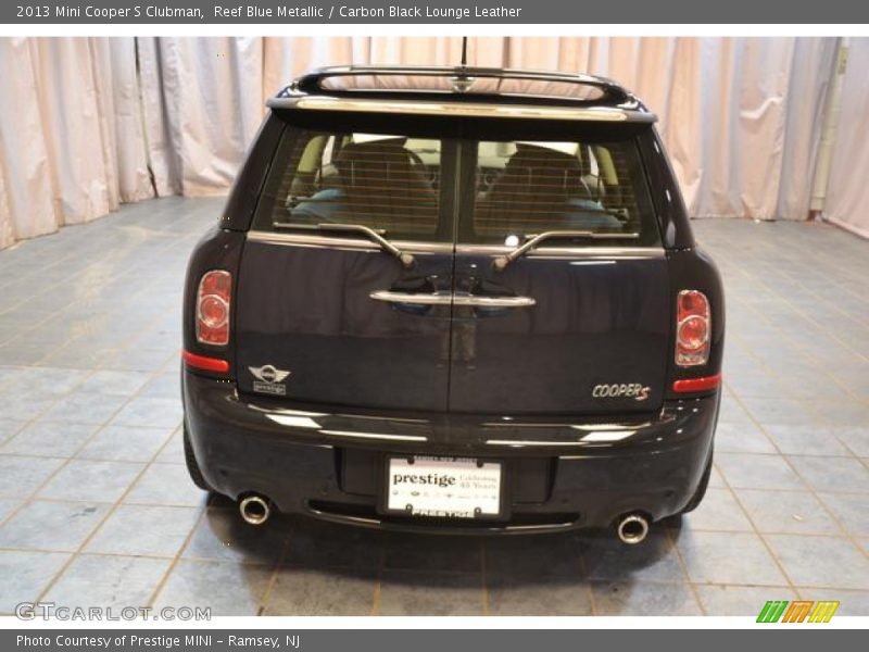 Reef Blue Metallic / Carbon Black Lounge Leather 2013 Mini Cooper S Clubman