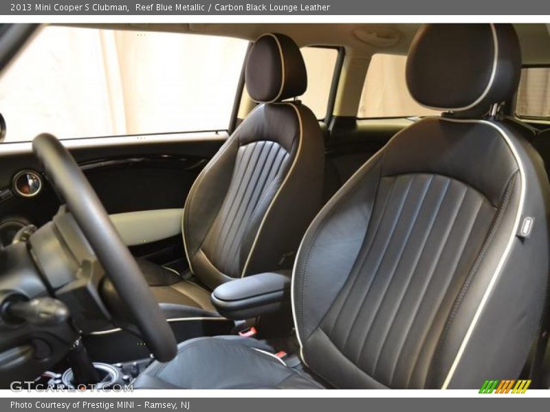 Reef Blue Metallic / Carbon Black Lounge Leather 2013 Mini Cooper S Clubman