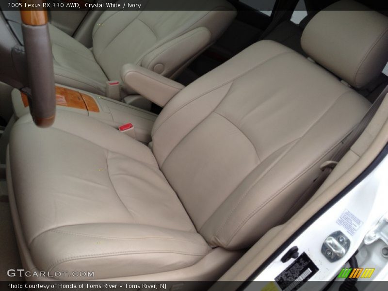Crystal White / Ivory 2005 Lexus RX 330 AWD