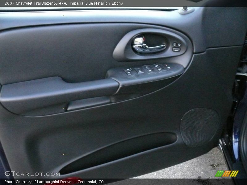 Imperial Blue Metallic / Ebony 2007 Chevrolet TrailBlazer SS 4x4
