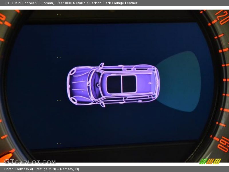 Reef Blue Metallic / Carbon Black Lounge Leather 2013 Mini Cooper S Clubman