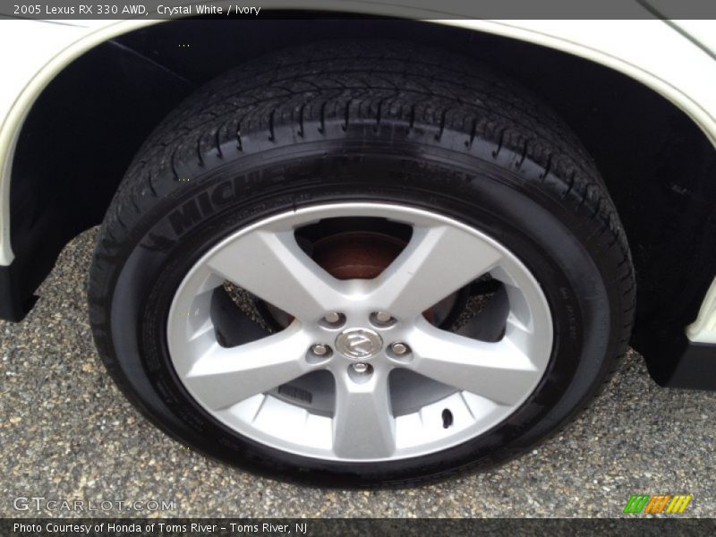 Crystal White / Ivory 2005 Lexus RX 330 AWD