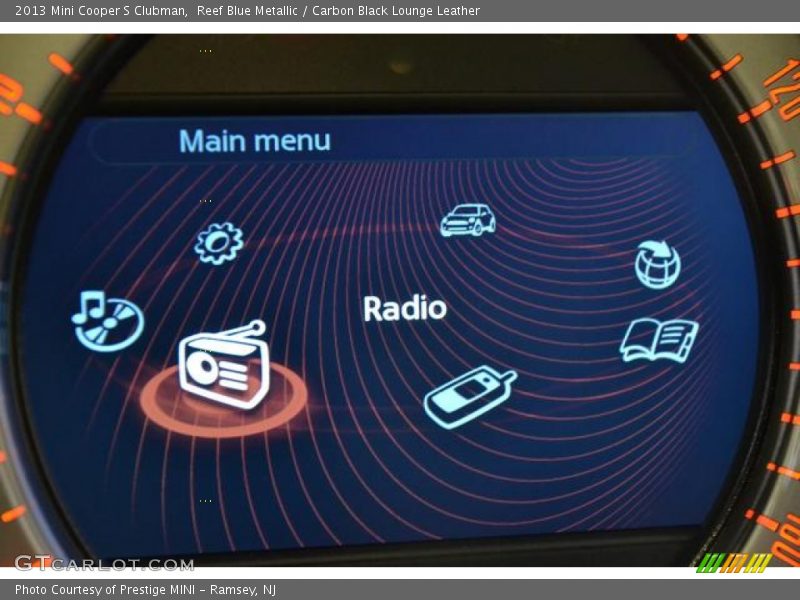 Reef Blue Metallic / Carbon Black Lounge Leather 2013 Mini Cooper S Clubman