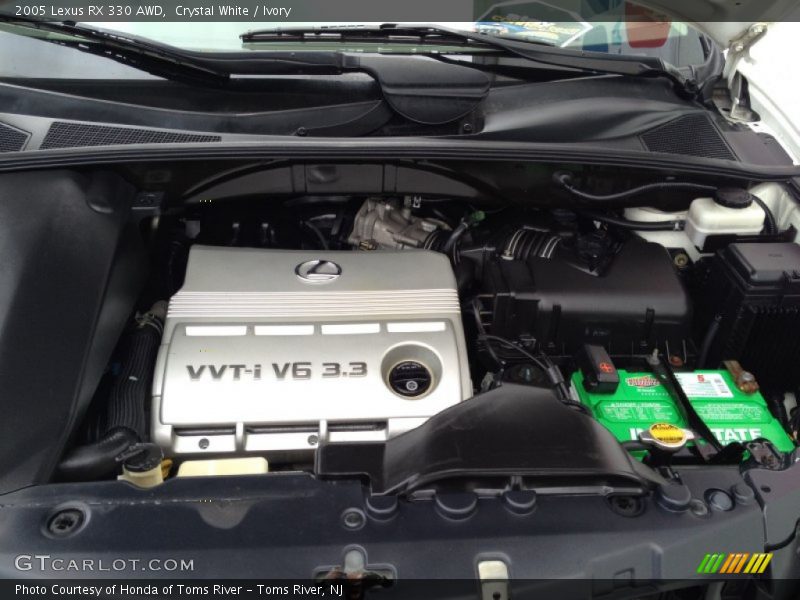 Crystal White / Ivory 2005 Lexus RX 330 AWD
