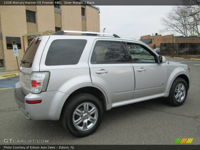 Silver Metallic / Black 2008 Mercury Mariner V6 Premier 4WD