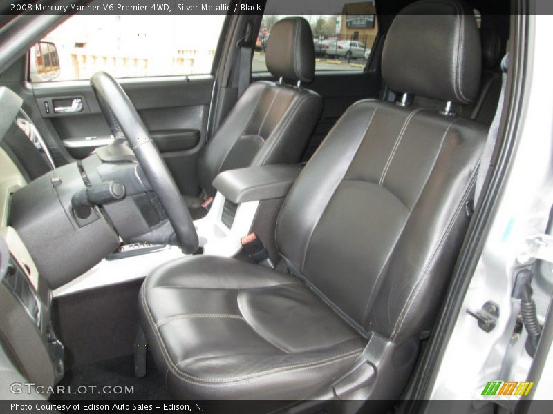 Silver Metallic / Black 2008 Mercury Mariner V6 Premier 4WD