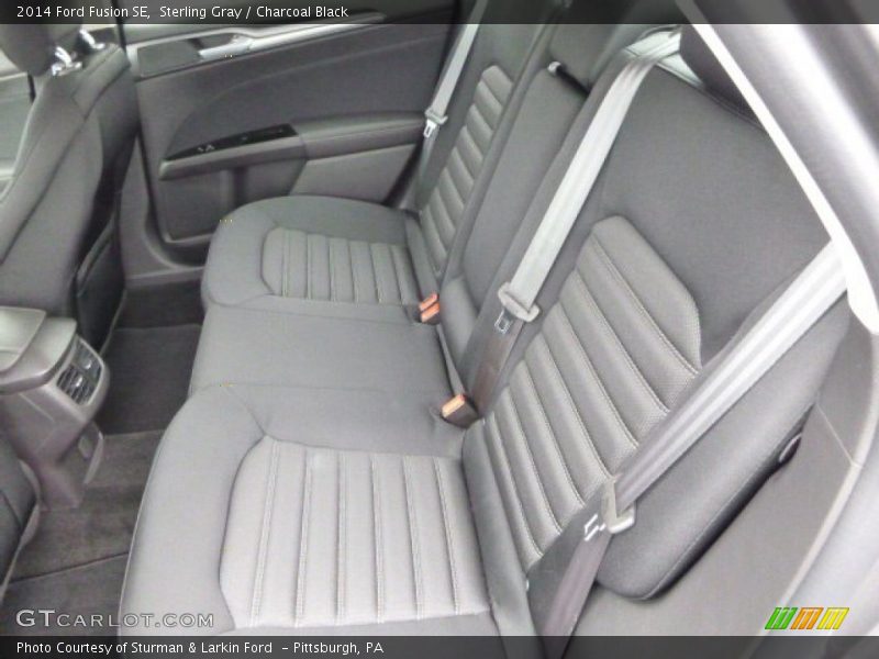 Sterling Gray / Charcoal Black 2014 Ford Fusion SE