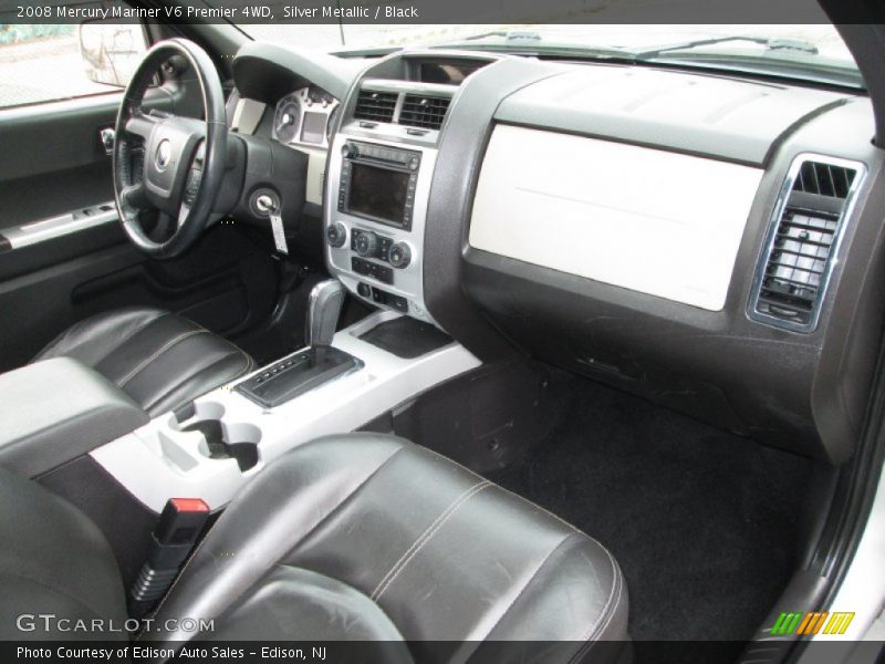 Silver Metallic / Black 2008 Mercury Mariner V6 Premier 4WD