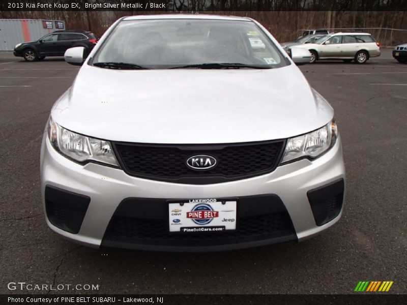 Bright Silver Metallic / Black 2013 Kia Forte Koup EX