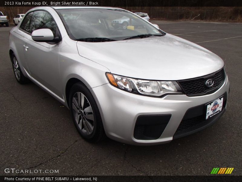 Bright Silver Metallic / Black 2013 Kia Forte Koup EX