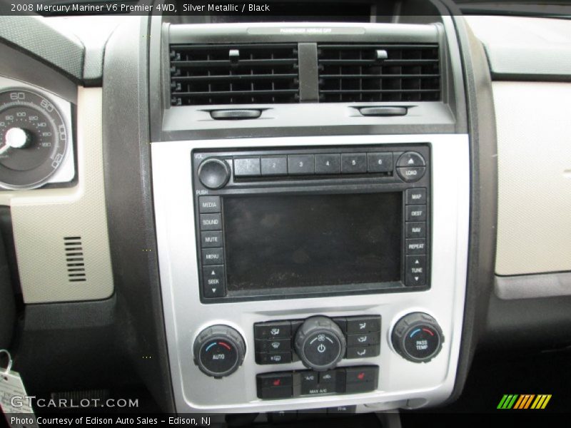 Silver Metallic / Black 2008 Mercury Mariner V6 Premier 4WD