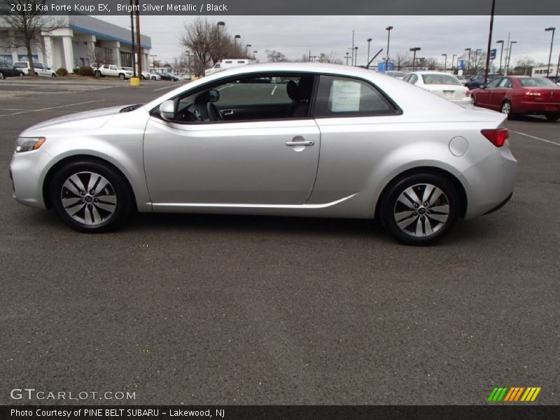 Bright Silver Metallic / Black 2013 Kia Forte Koup EX
