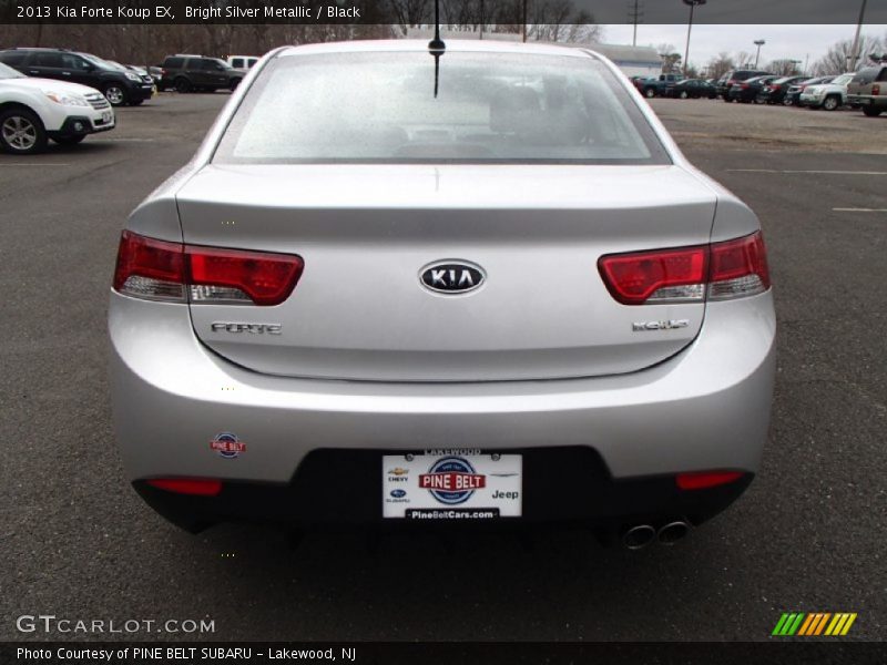 Bright Silver Metallic / Black 2013 Kia Forte Koup EX