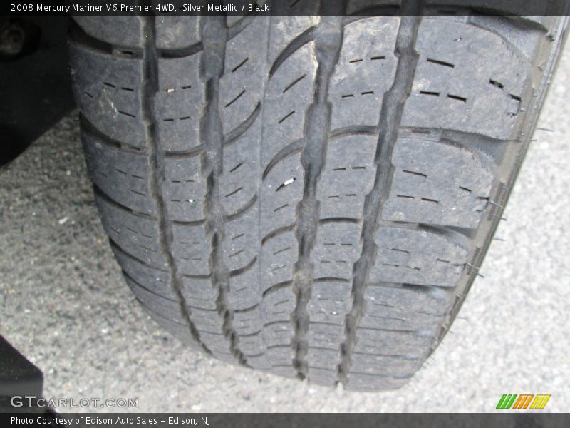 Silver Metallic / Black 2008 Mercury Mariner V6 Premier 4WD