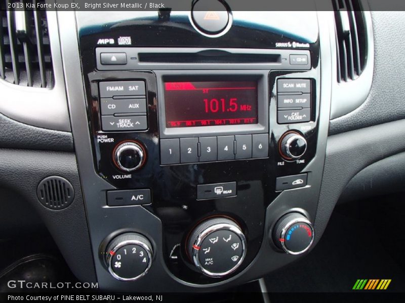 Controls of 2013 Forte Koup EX