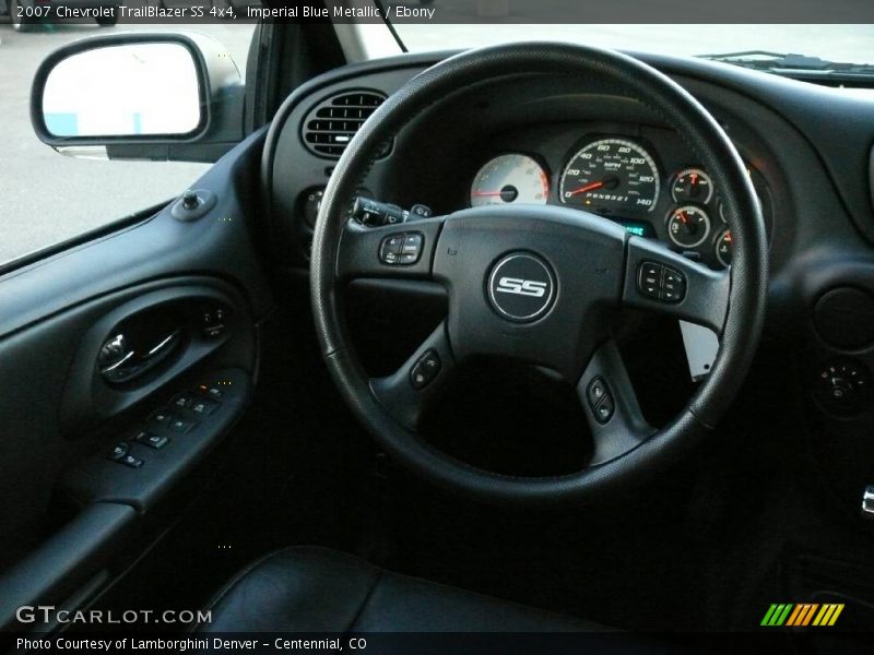 Imperial Blue Metallic / Ebony 2007 Chevrolet TrailBlazer SS 4x4