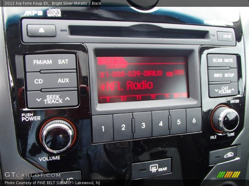 Audio System of 2013 Forte Koup EX