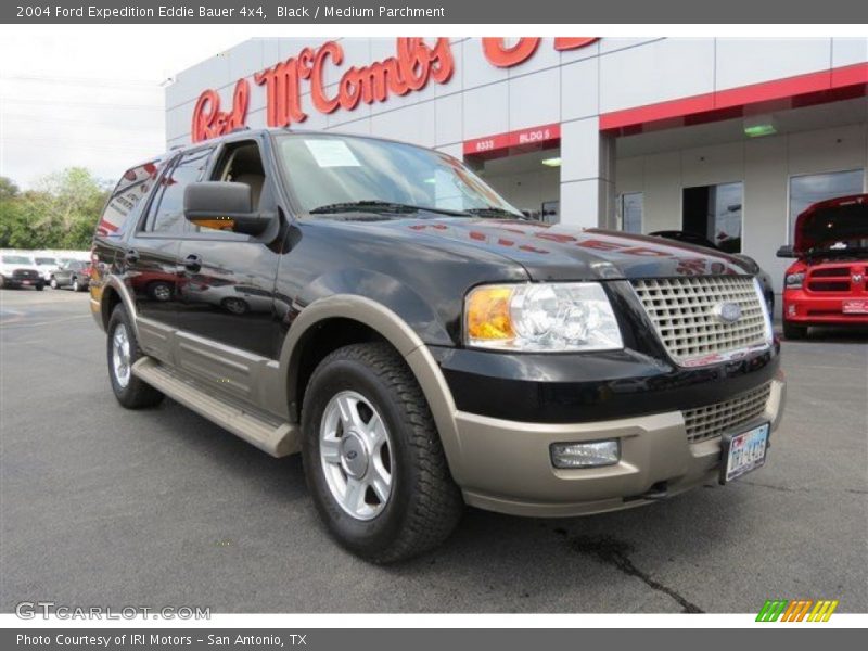 Black / Medium Parchment 2004 Ford Expedition Eddie Bauer 4x4