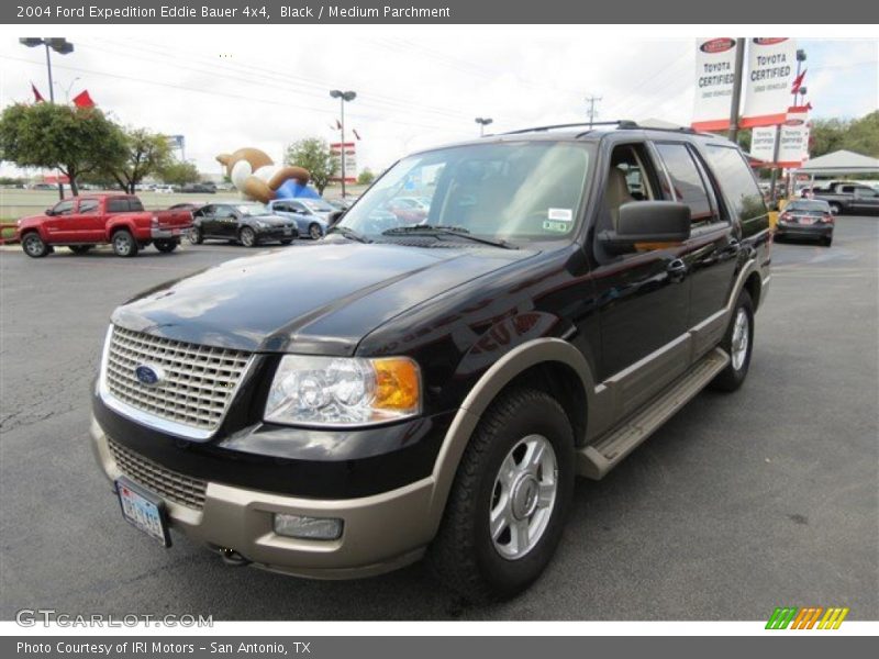 Black / Medium Parchment 2004 Ford Expedition Eddie Bauer 4x4