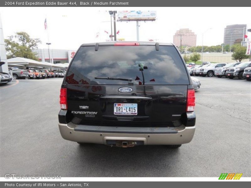 Black / Medium Parchment 2004 Ford Expedition Eddie Bauer 4x4