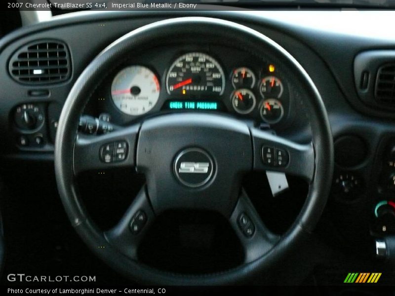 Imperial Blue Metallic / Ebony 2007 Chevrolet TrailBlazer SS 4x4