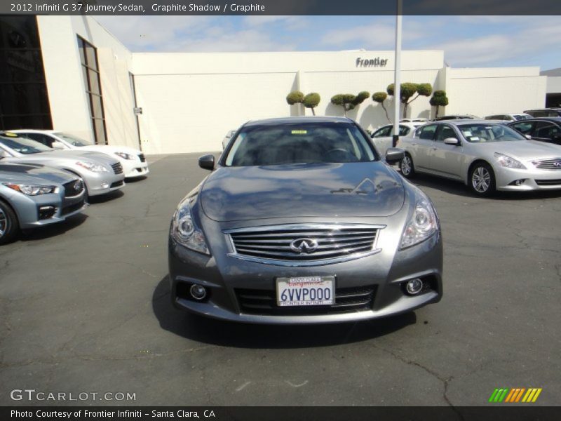 Graphite Shadow / Graphite 2012 Infiniti G 37 Journey Sedan