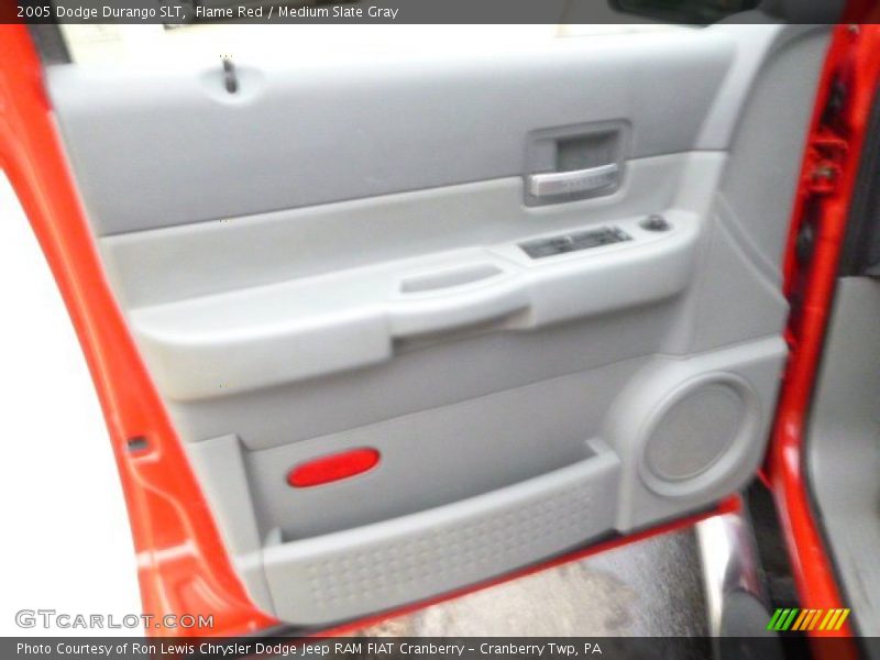 Flame Red / Medium Slate Gray 2005 Dodge Durango SLT